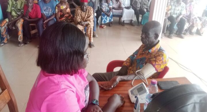 Free Blood Pressure Screenings Held in Berekum Offinso for Hypertension Awareness Month