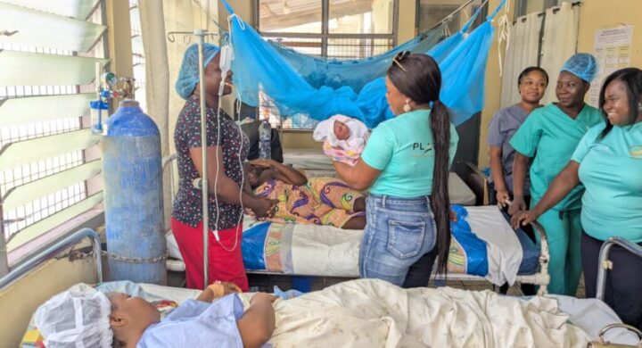 Platinum Executive Group Celebrates Mother’s Day with Support for New Mothers at Mamponteng Hospital