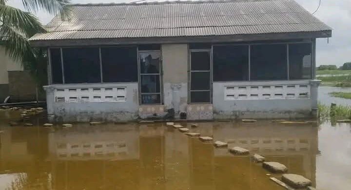 Muni Lagoon Overflows, Submerges Homes in Parts of Winneba