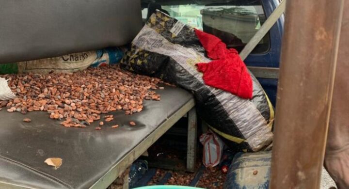 AKYEM ASUBOA: ONE ARRESTED, OTHERS ON THE RUN FOR COCOA ON TRUCK THEFT