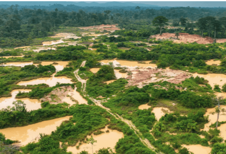 Illegal mining in Ghana