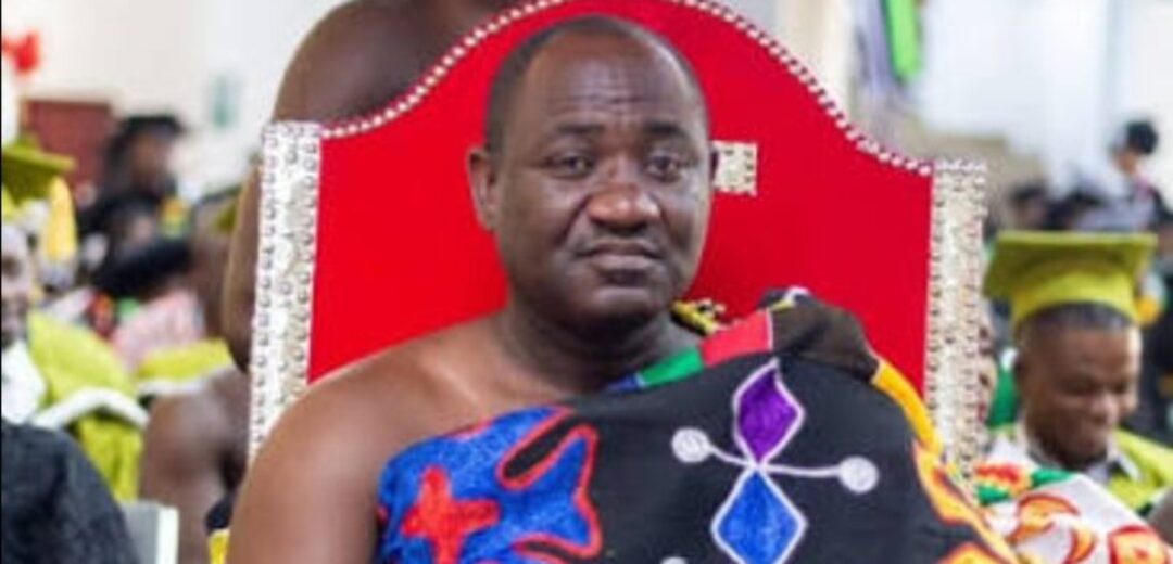 Sunyani Manhene issues 24-hour evacuation order to galamseyers  