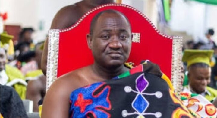 Sunyani Manhene issues 24-hour evacuation order to galamseyers  