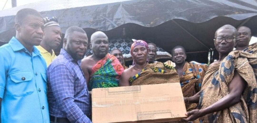 MP for Offinso North Donates 70 LED Street Lights to Afrancho, Pledges More Projects  