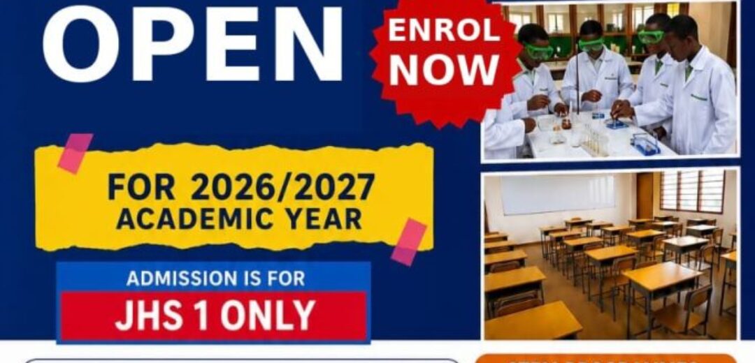 Kumasi STEM JHS Opens Admission for 2026/2027 Academic Year; Entrance Exams Set for August 3