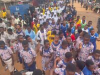 Sabronum Government Hospital Marks First Anniversary With Massive Float Through Town