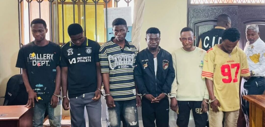 Six Suspected Armed Robbers Arrested on Kintampo-Tamale Highway; GHC300,000 Retrieved