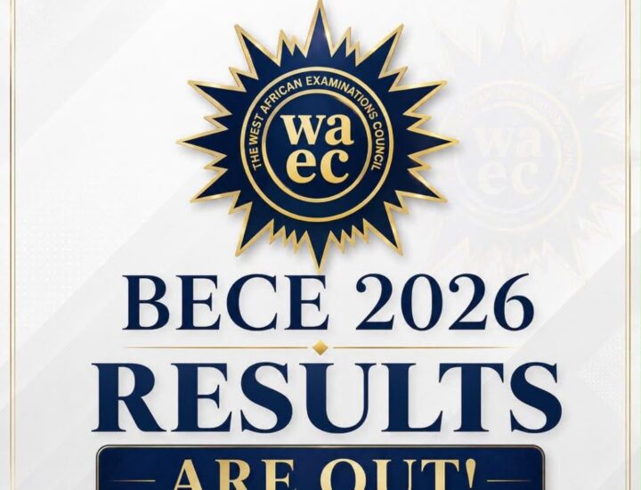 WAEC Releases 2026 BECE Provisional Results for School Candidates