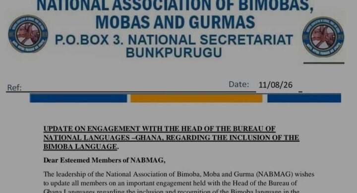 NABMAG Announces Major Progress on Inclusion of Bimoba Language in Ghana’s National Language Development Programme