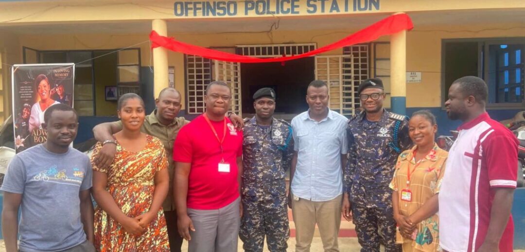 A HEART OF GOLD: Dr. Gideon Omane Feeds Offinso Police and Inmates