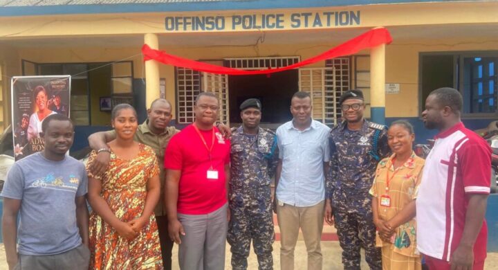 A HEART OF GOLD: Dr. Gideon Omane Feeds Offinso Police and Inmates