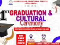 Jesus Freedom Education Complex Holds Maiden Graduation; Parents Urged to Invest in Children’s Education