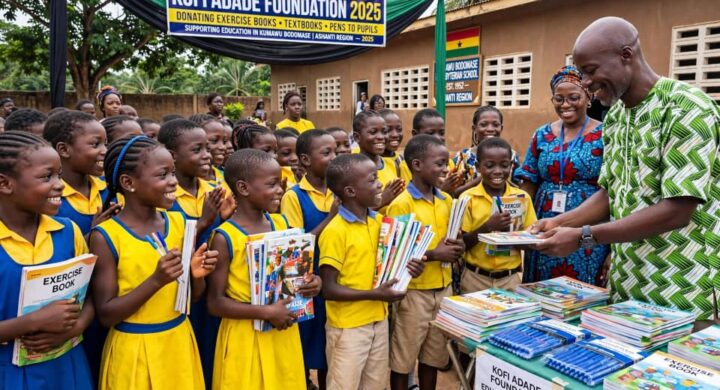 Kofi Adade Foundation Seeks Sponsorship to Support Over 6,000 Orphans and Needy Pupils in Ashanti Region