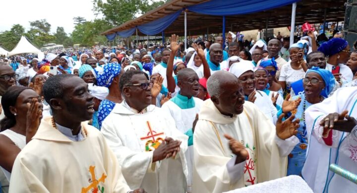 Kumasi Archdiocese Marks Tremendous Assumption Celebration at Amakom Bare Grotto