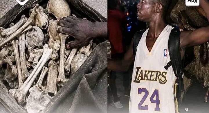 MAN CAUGHT WITH BAG FULL OF HUMAN BONES IN KASOA  