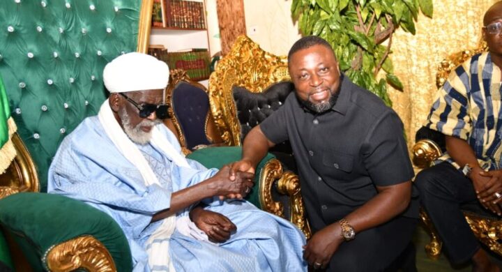 HON. DR. FRED KYEI ASAMOAH LEADS DELEGATION TO PAY COURTESY CALL ON NATIONAL CHIEF IMAM