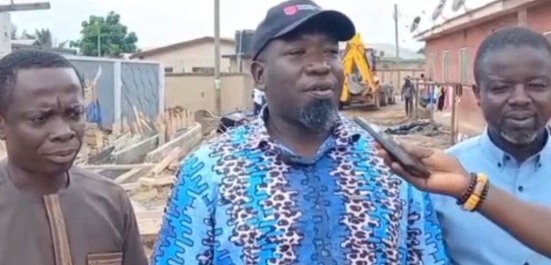 Central Regional Council of State Member Inspects Ongoing Development Projects in Twifo Atti-Morkwa