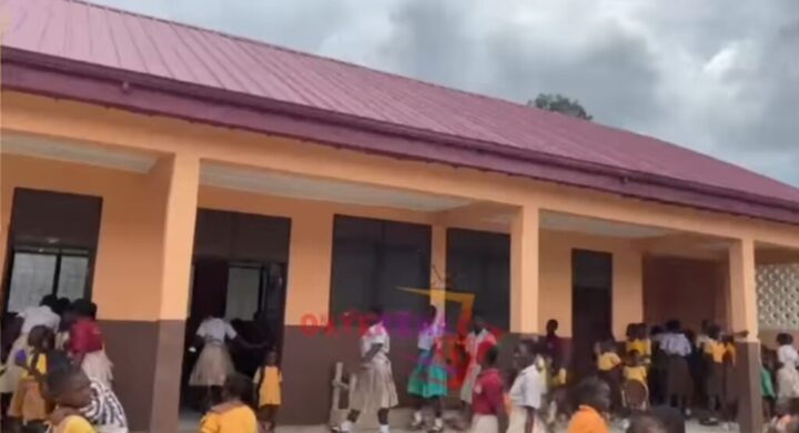 Techiman MCE Commissions Six-Unit Classroom Block at Fiaso M/A Basic School