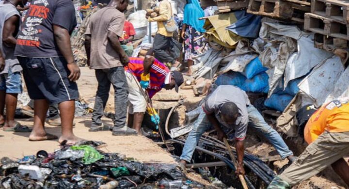 National Sanitation Day: Mpatuam Chief, Assembly Member Hold Clean-Up Exercise, Appeal For Road Improvement, Electricity Extension And Commissioning Of Police Station