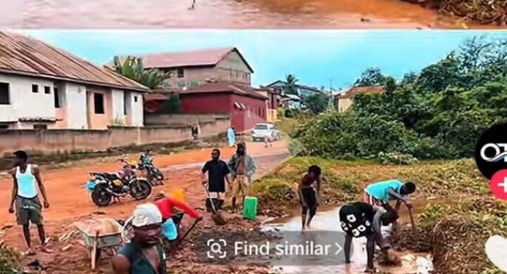 Abofour Old Town Youths Lead Massive Desilting Exercise To Prevent Flooding