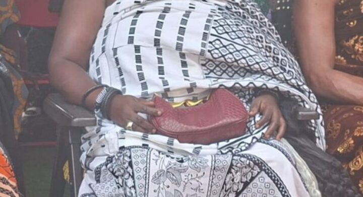 “WOMEN ARE THE CARETAKERS OF THE FAMILY, SO EVERY WOMAN MUST EXAMINE HER BREASTS THIS MONTH” — QUEEN MOTHER OF ABI
