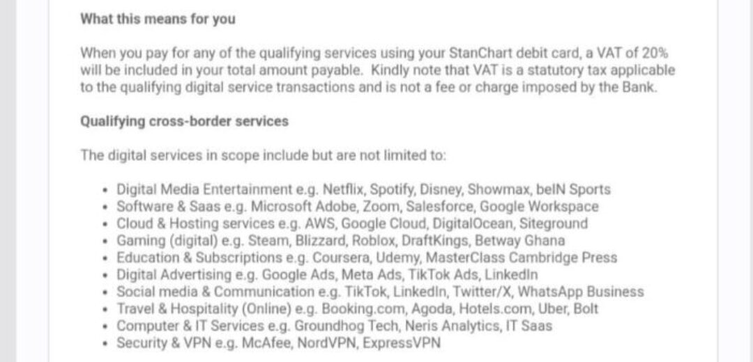 Banks To Charge 20% VAT On Netflix, Spotify, ChatGPT And Other Foreign Digital Services From October 15  