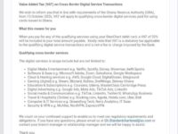 Banks To Charge 20% VAT On Netflix, Spotify, ChatGPT And Other Foreign Digital Services From October 15  