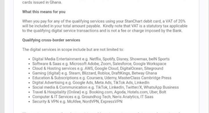 Banks To Charge 20% VAT On Netflix, Spotify, ChatGPT And Other Foreign Digital Services From October 15  