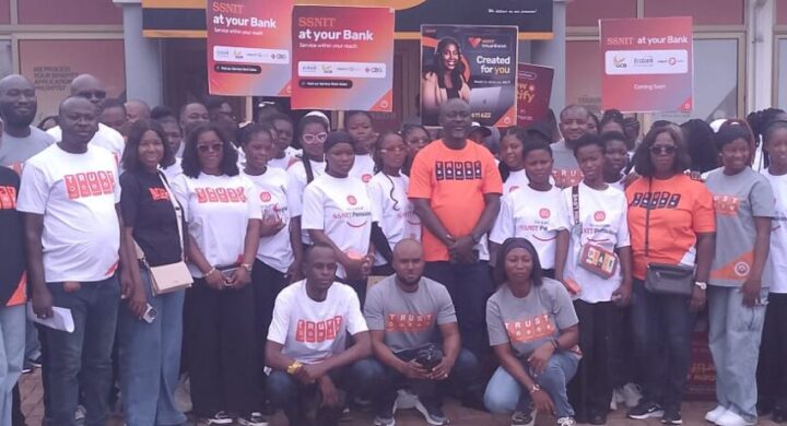 SSNIT Embarks on Float in Techiman to Create Awareness on Pension Contributions