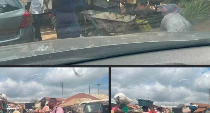 Worsening Traffic Situation At Abofour Market Poses Danger To Lives